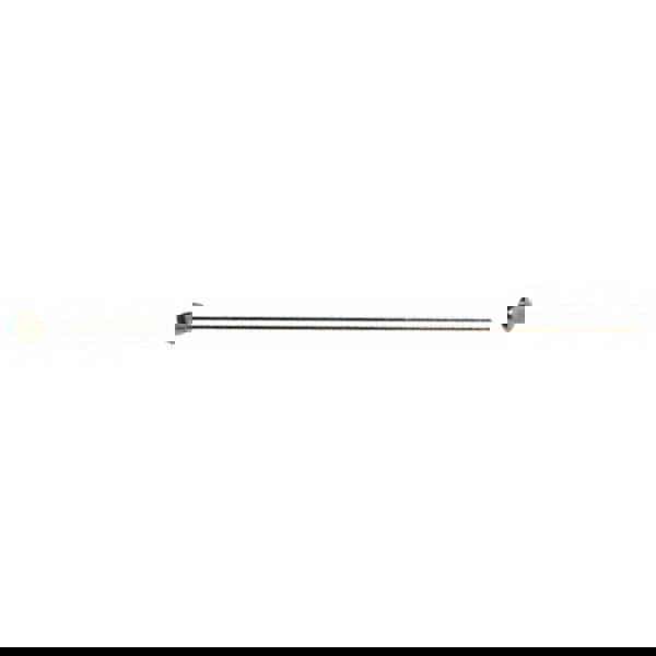 Straight Ejector Pin: 10 mm Pin Dia, 500 mm OAL, Steel